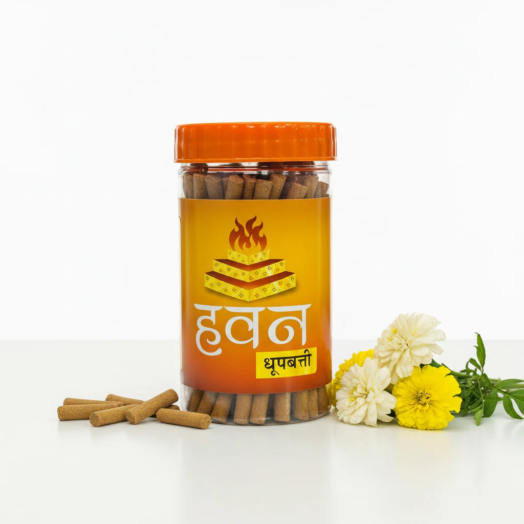 HAVAN INCENSE DHOOPBATTI – 115GMS